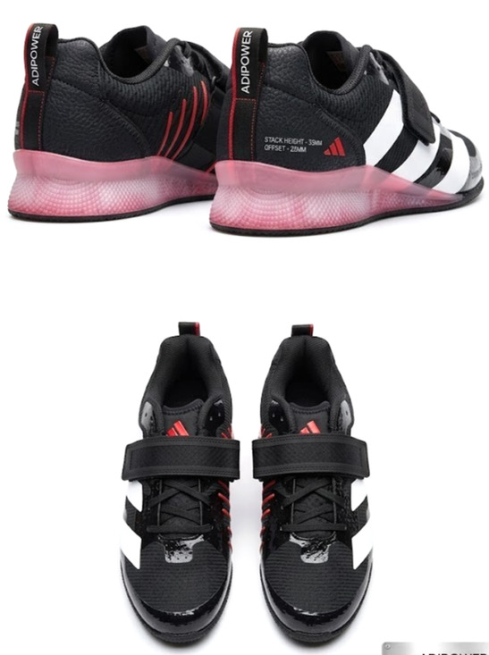 Adidas Adipower Weightlifting 3 – Core Black/White/Signal Pink NWT